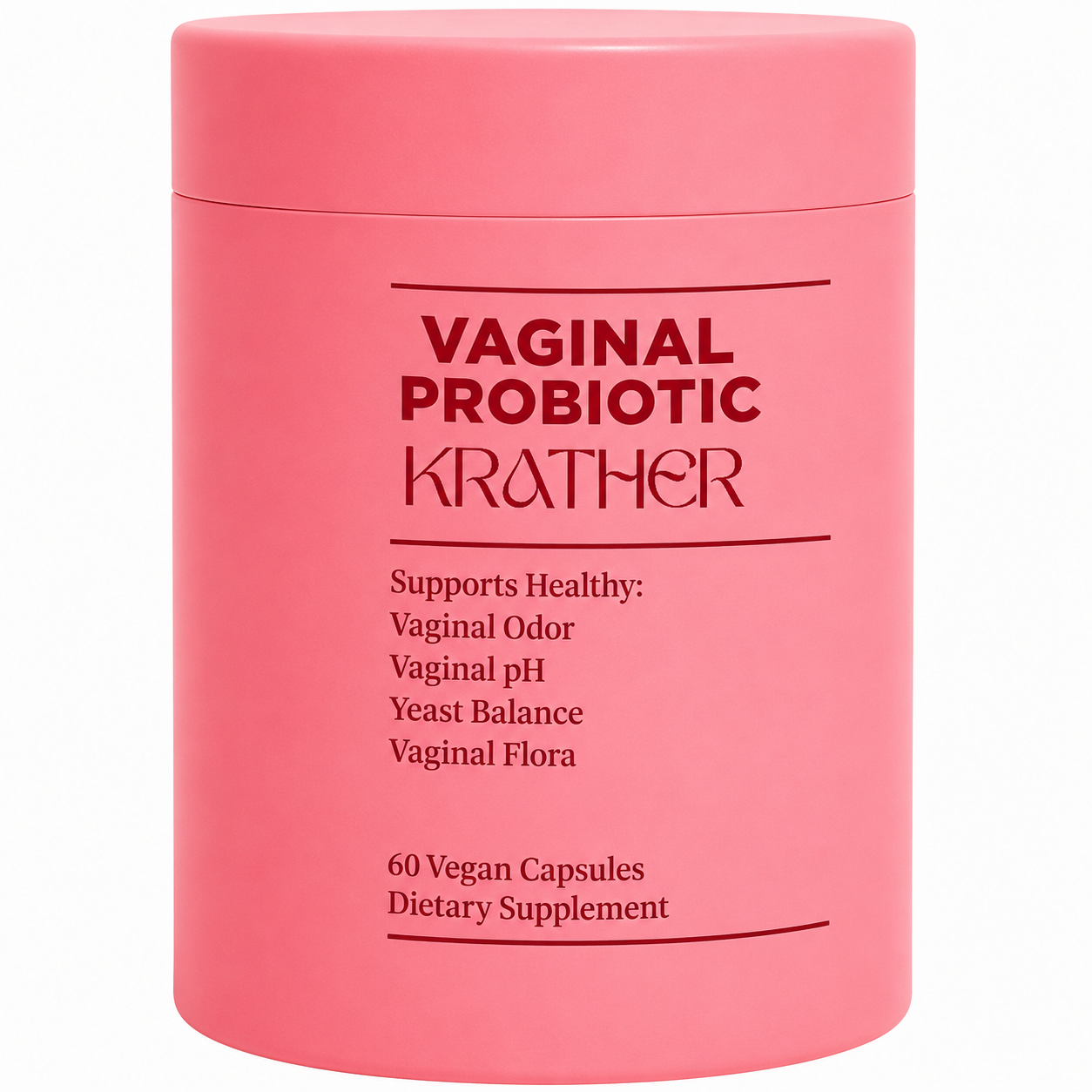 IntimaCare™ Probiótico para el equilibrio íntimo femenino (60 cápsulas)
