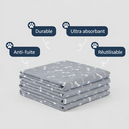 PawPure™ - Le tapis absorbant lavable pour chien (80 × 90 cm)