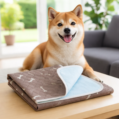 PawPure™ - Le tapis absorbant lavable pour chien (80 × 90 cm)